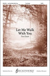 Let Me Walk With You SATB choral sheet music cover